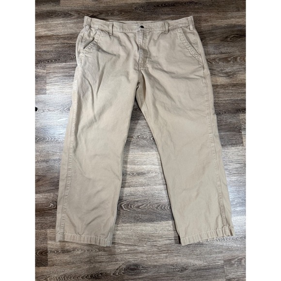 Carhartt Other - Carhartt Pants Mens 42 x 29 Tan Cotton Canvas Work Straight Leg Workwear Neutral